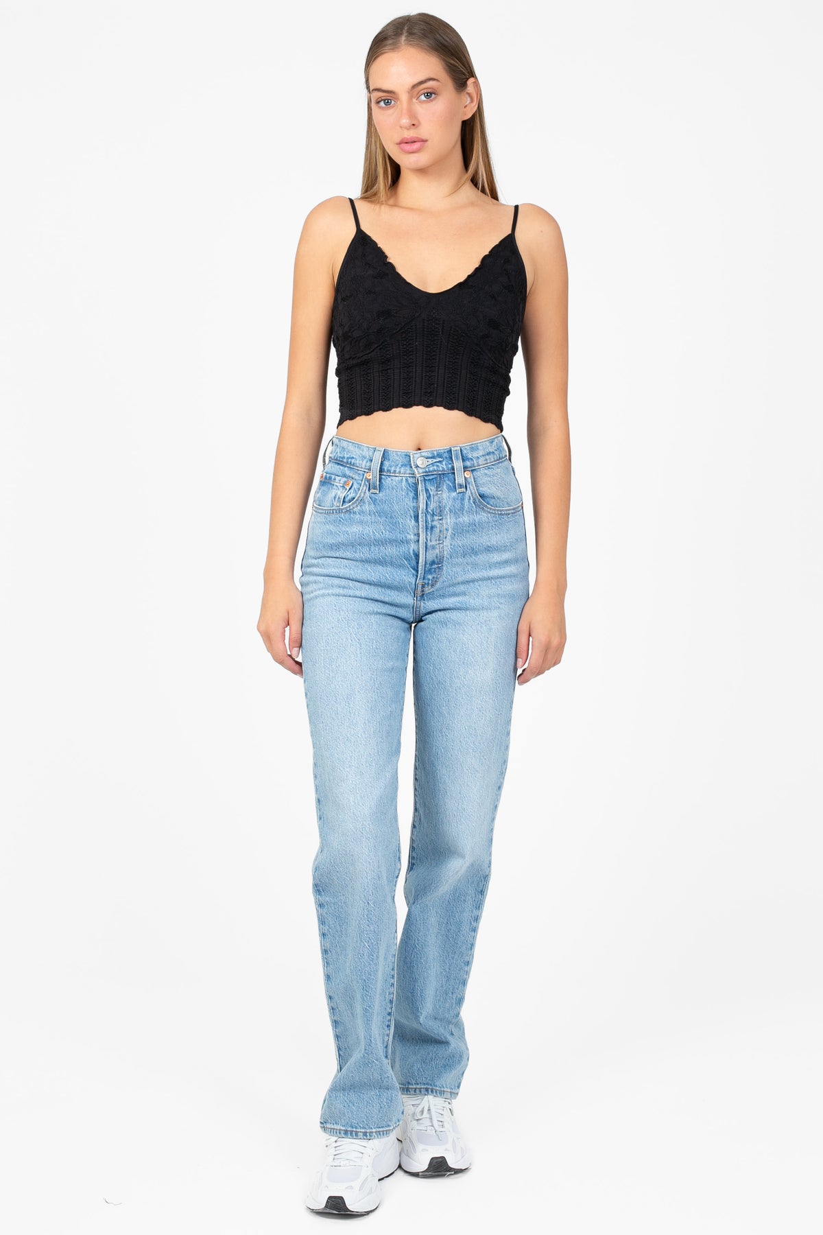 NikiBiki® Lace Textured Bralette - honey