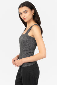 Nikibiki® Floral Textured Lace Tank Top