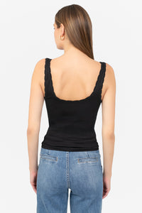 Nikibiki® Reversible Scallop Edge Tank Top