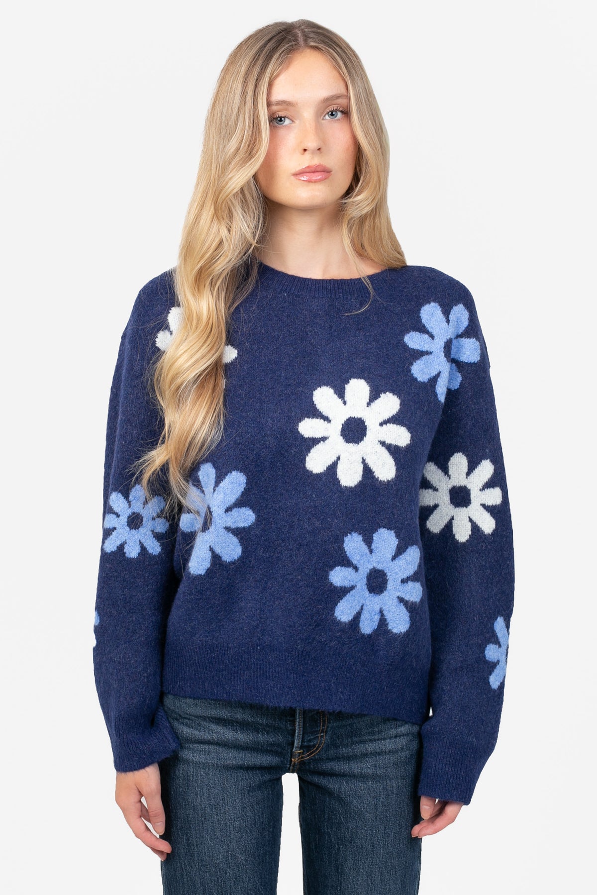 Elsie Floral Print Sweater