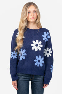 Elsie Floral Print Sweater
