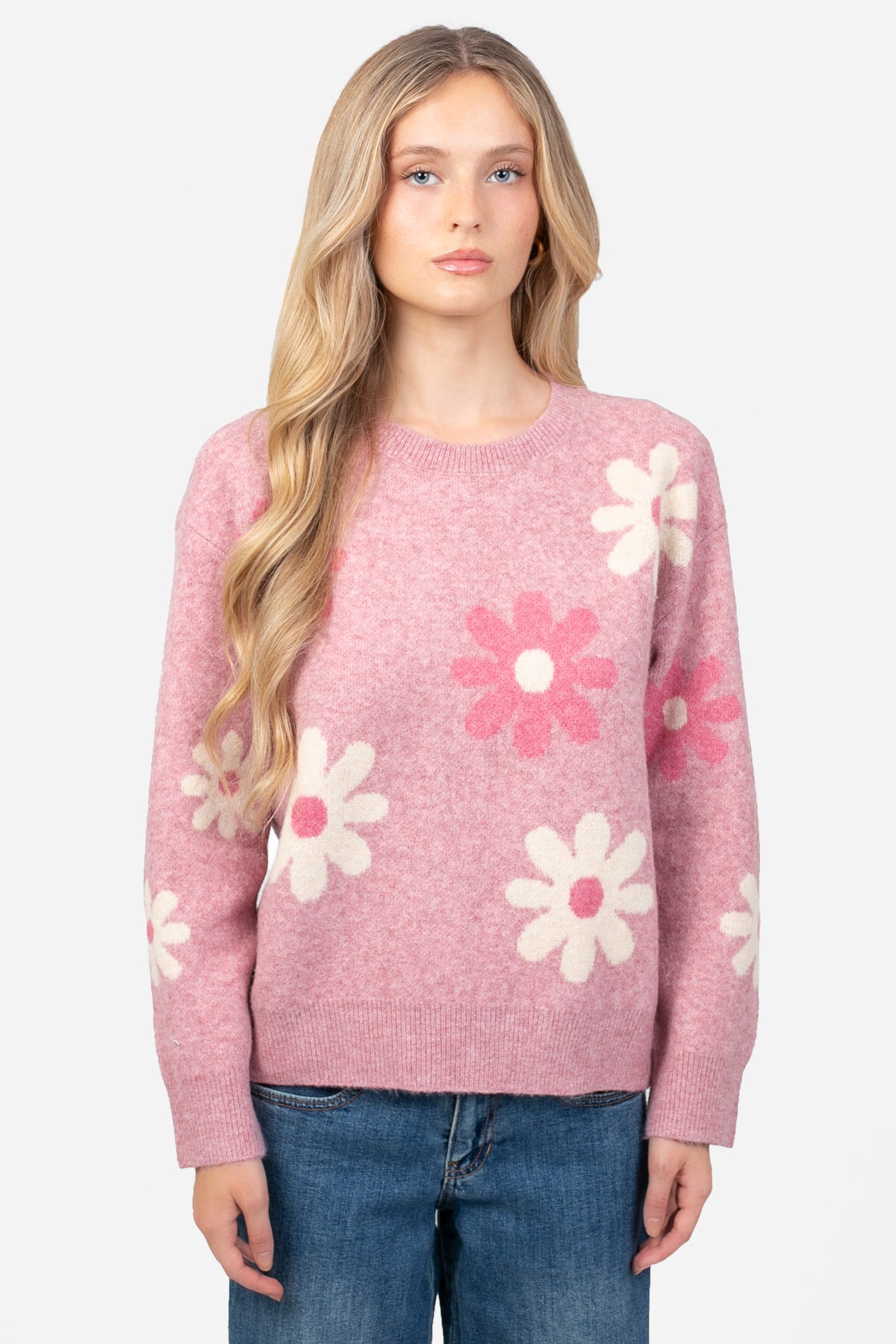 Elsie Floral Print Sweater