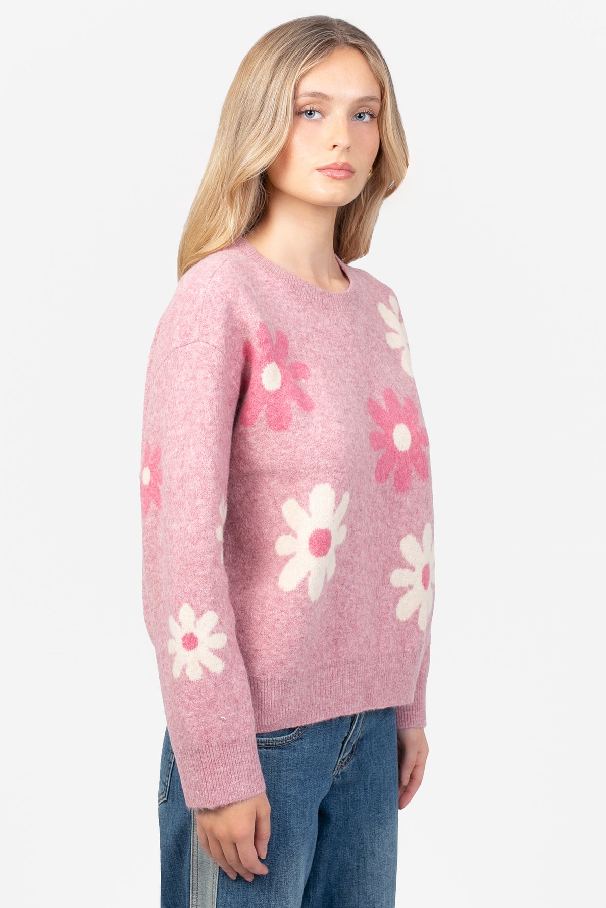 Elsie Floral Print Sweater