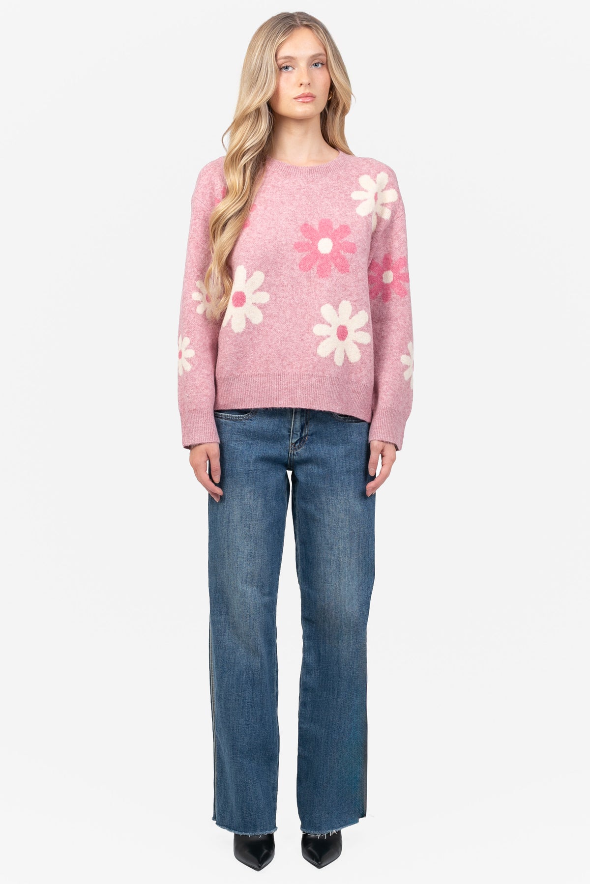 Elsie Floral Print Sweater