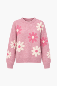 Elsie Floral Print Sweater