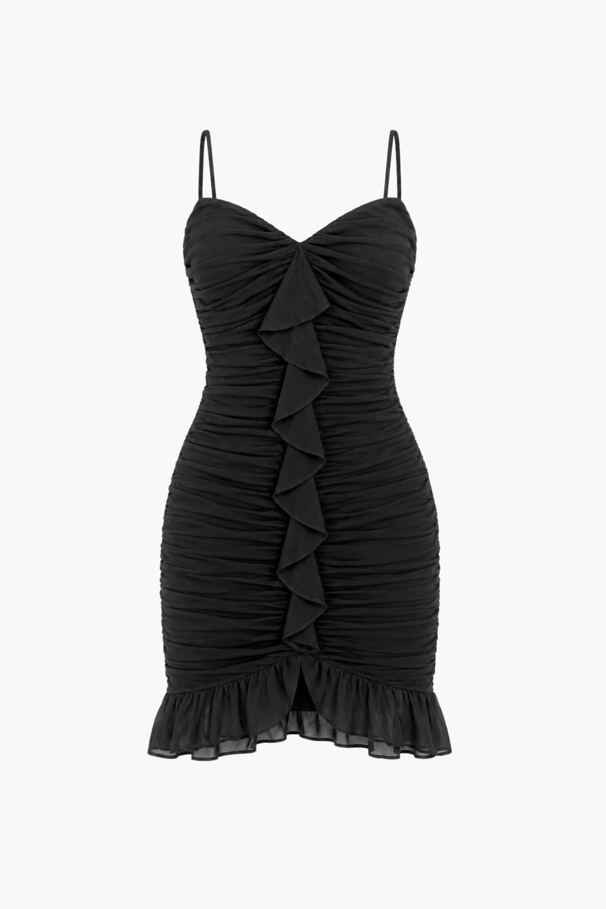 Cecily Ruffle Mini Dress