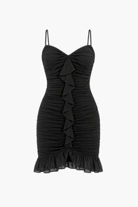 Cecily Ruffle Mini Dress