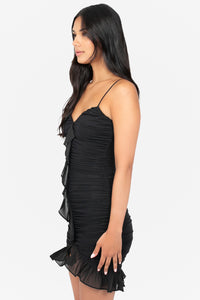 Cecily Ruffle Mini Dress