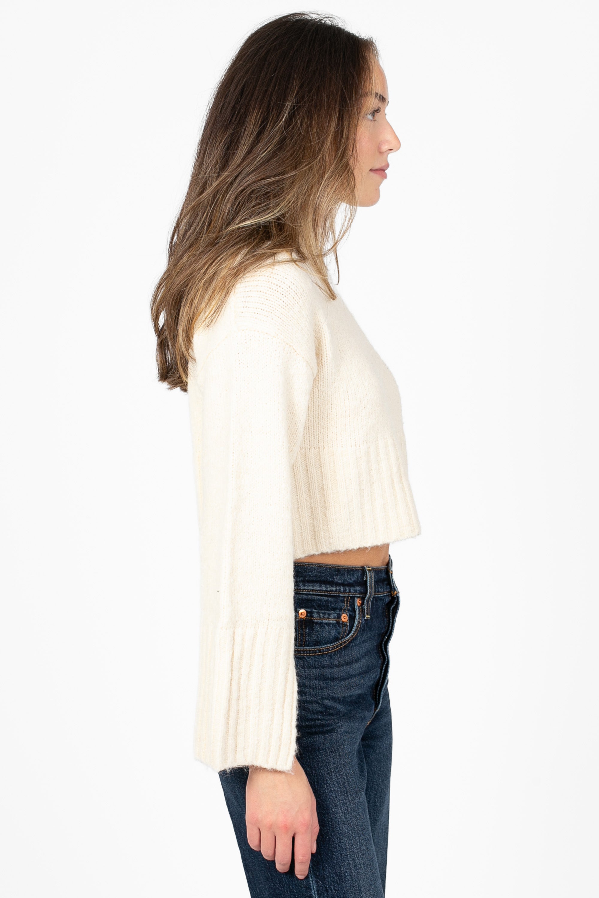 Abby Crop Sweater