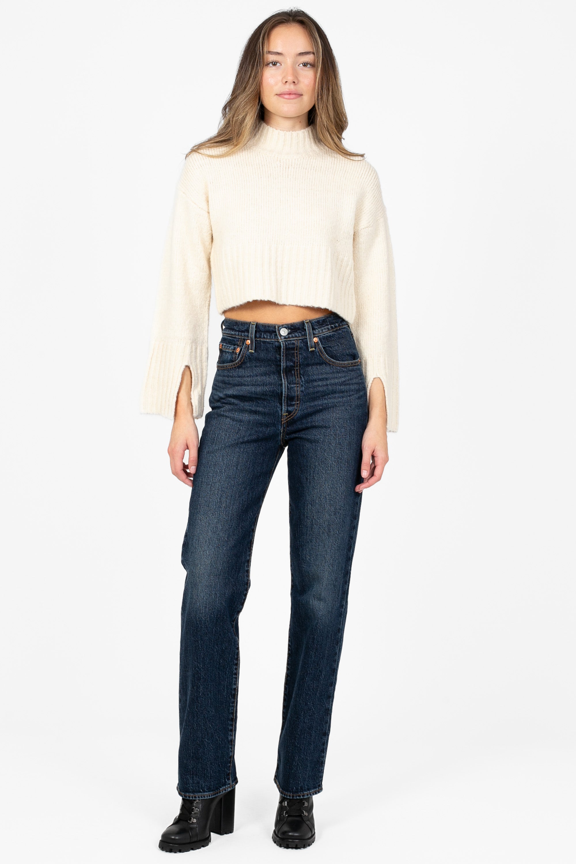 Abby Crop Sweater