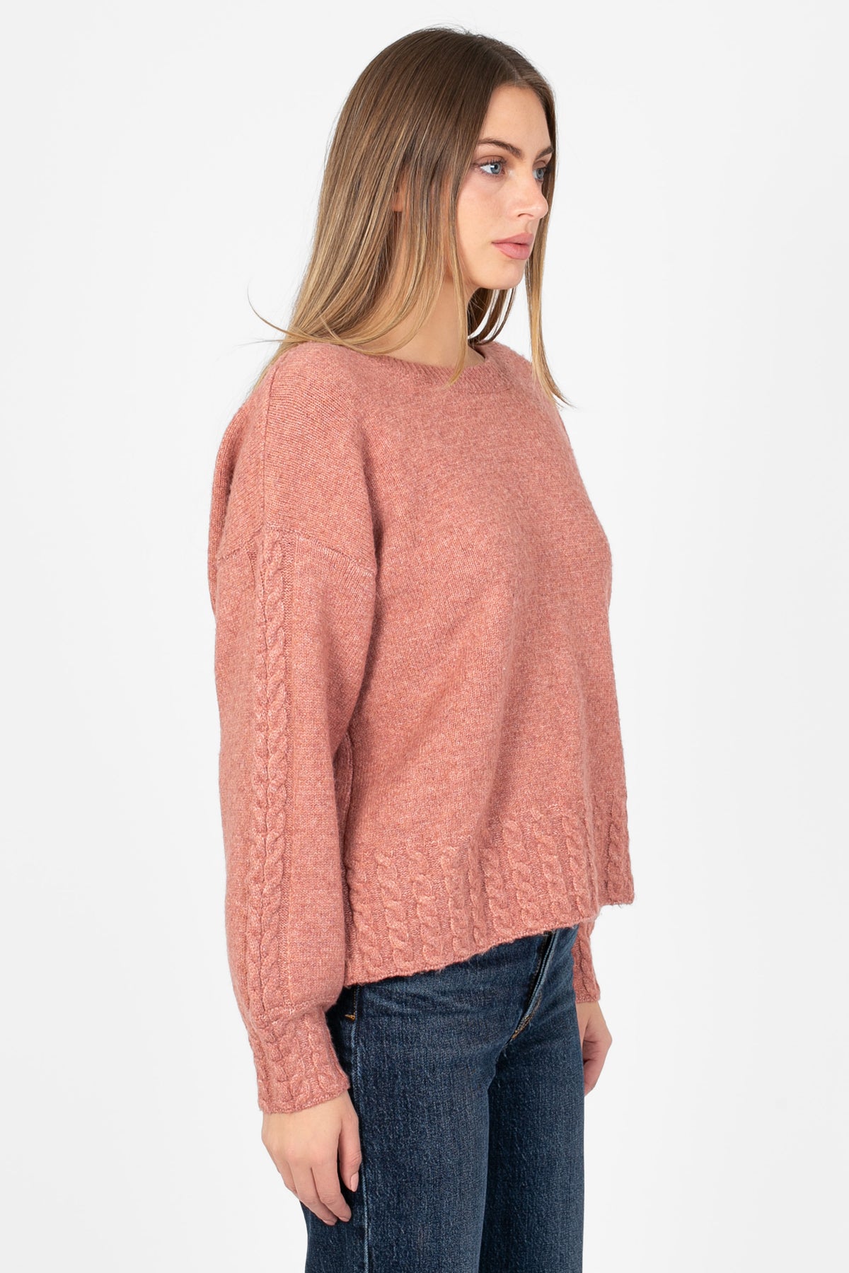 Edith Open Bow Back Knit Sweater - honey