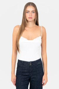 Stella Mesh Lace Underlay Bodysuit