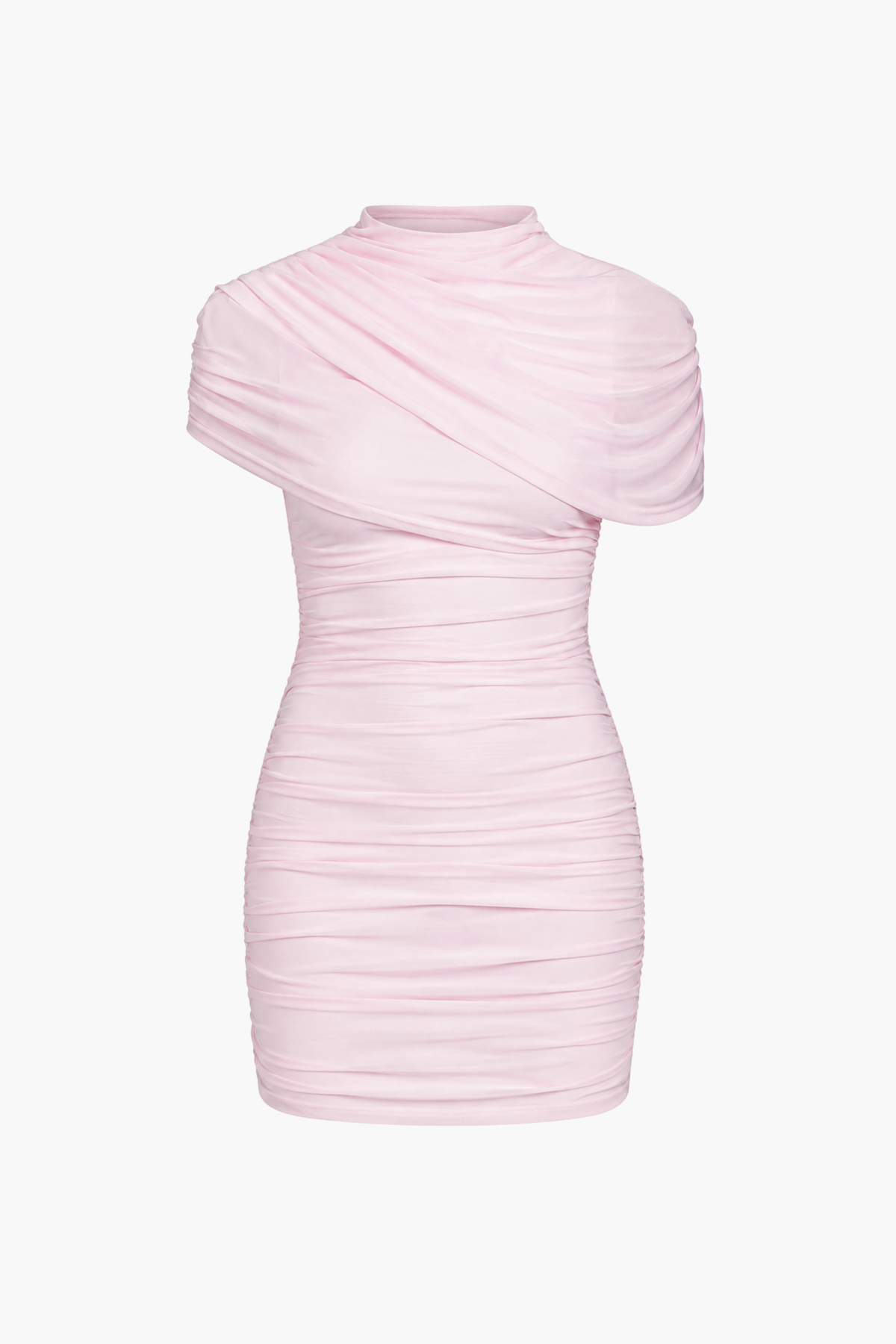 Anya Chiffon Draped Mini Dress