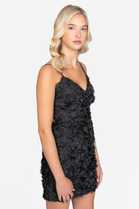 Paulita Textured Bodycon Mini Dress