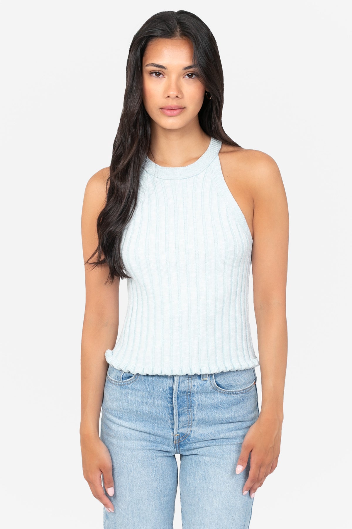 Elara Ribbed Knit Sweater