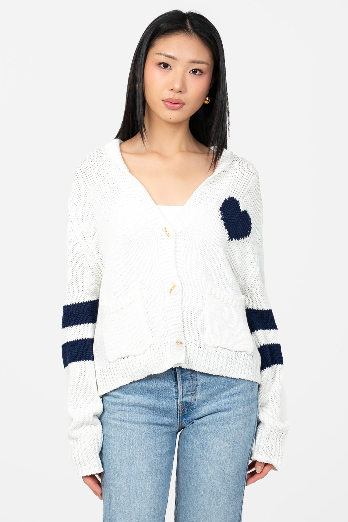 John + Jenn® Maddox Cardigan - honey
