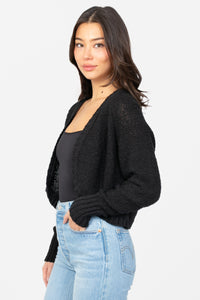 John + Jenn® Wolf Shrug Cardigan - honey