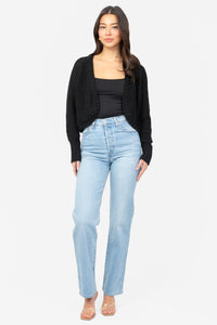 John + Jenn® Wolf Shrug Cardigan - honey