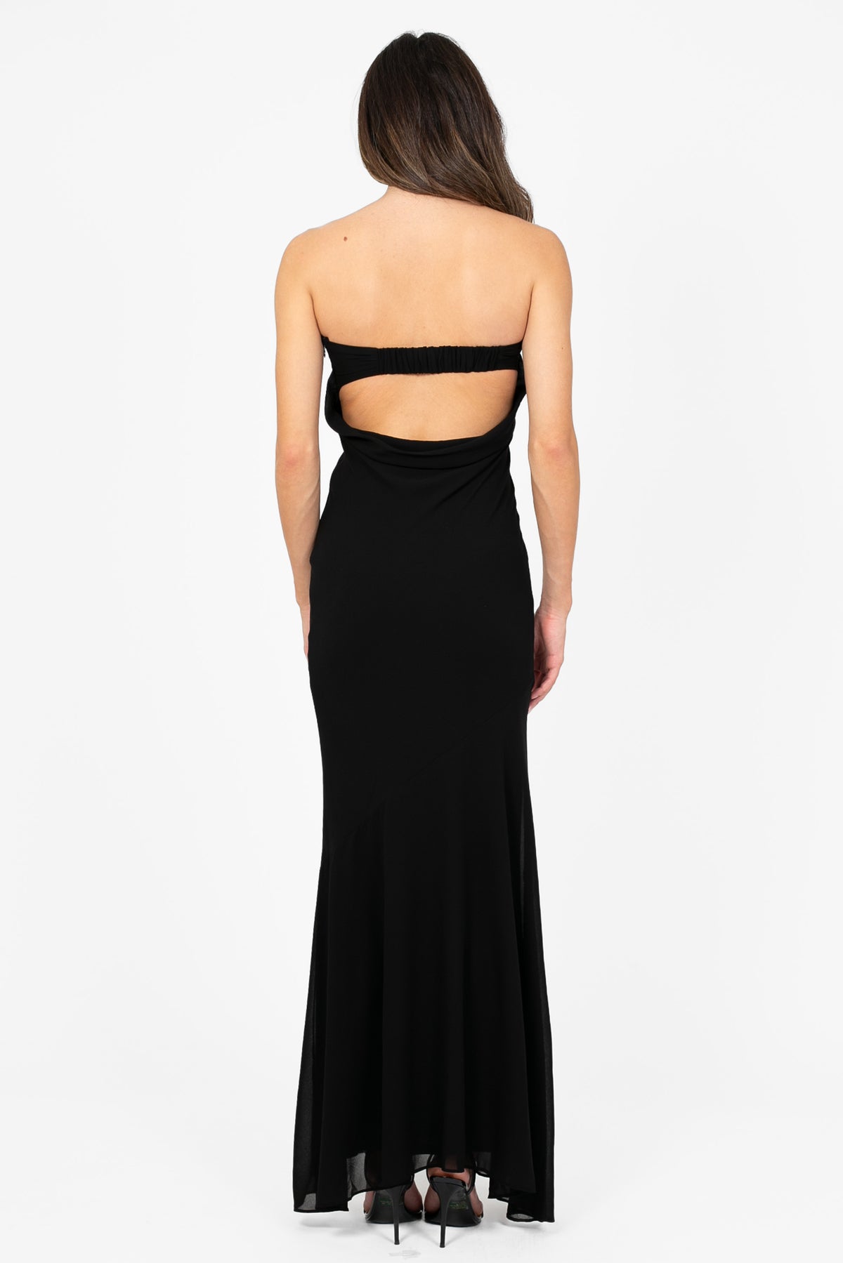 Sloane Scarf Maxi Dress - honey