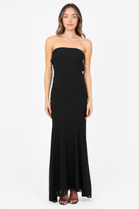 Sloane Scarf Maxi Dress - honey