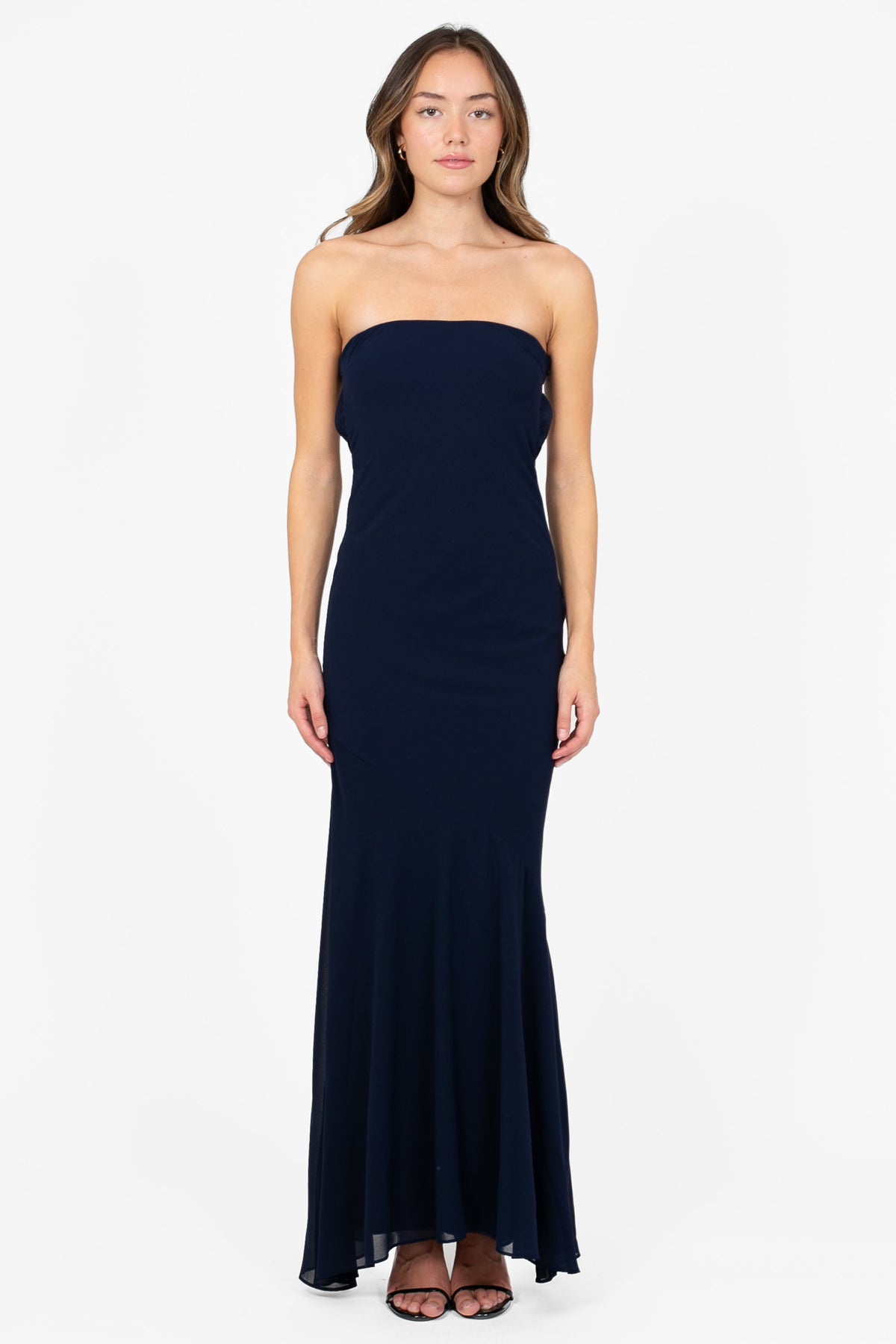 Sloane Scarf Maxi Dress - honey