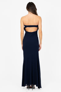 Sloane Scarf Maxi Dress - honey