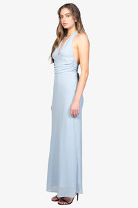 Dove Ruched Maxi Dress - honey