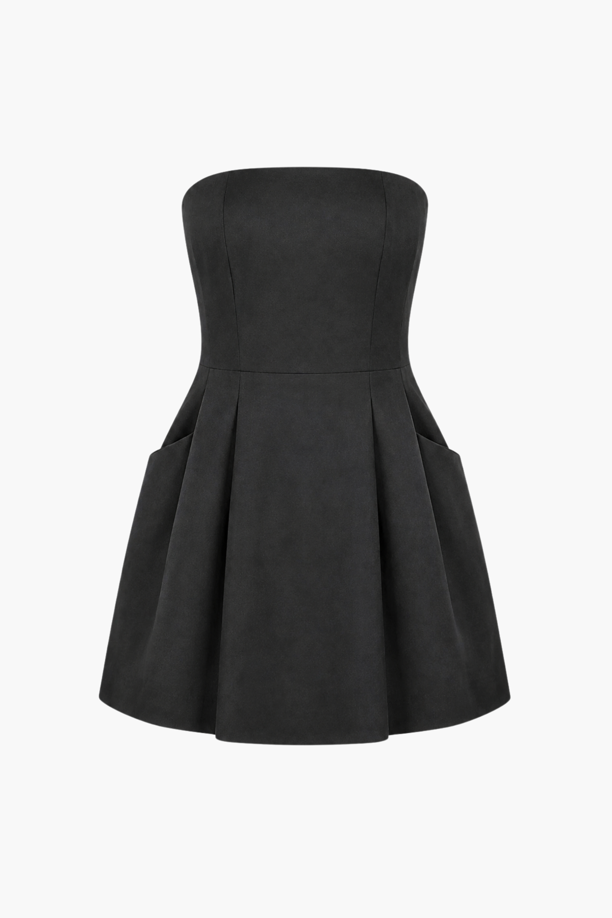 Hallie Pleated Pocket Mini Dress