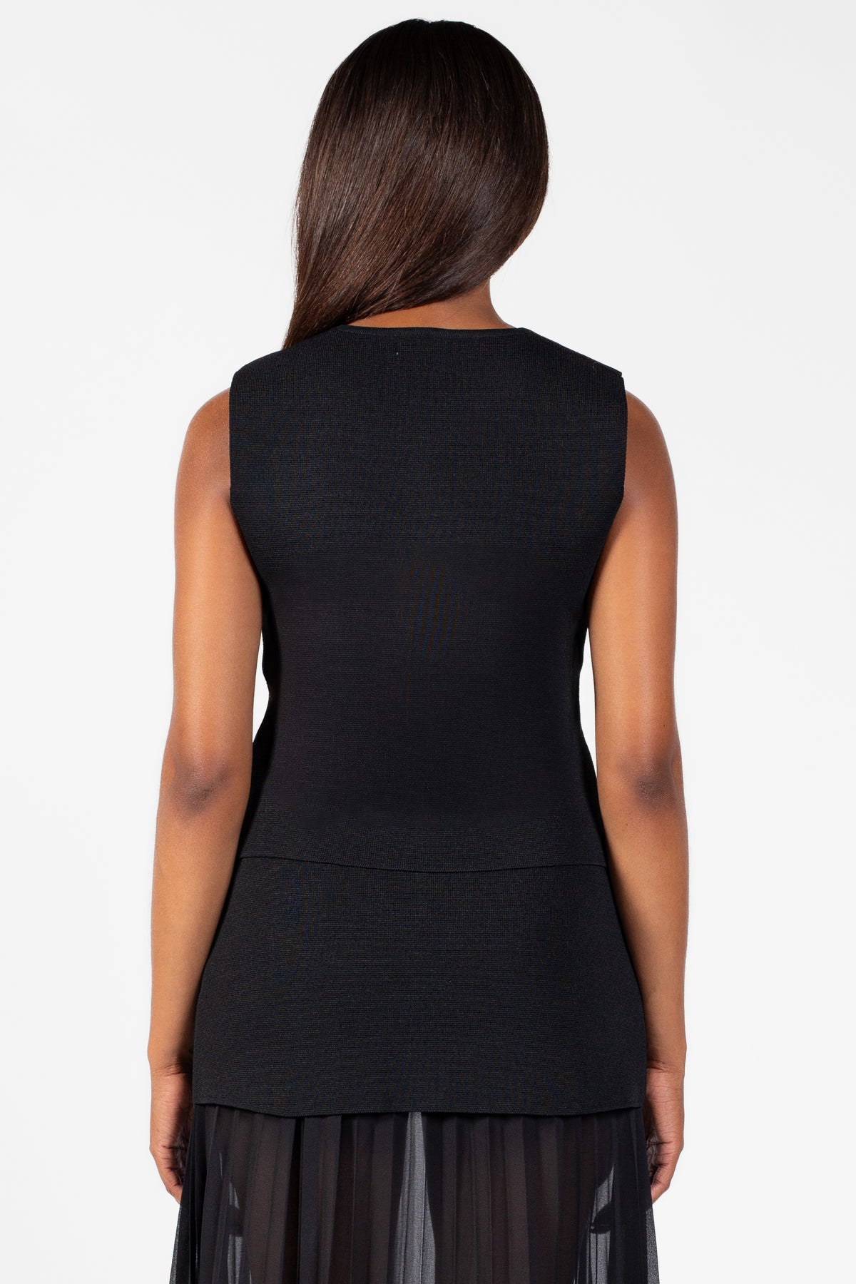 Saylor Button Vest Cardigan - honey