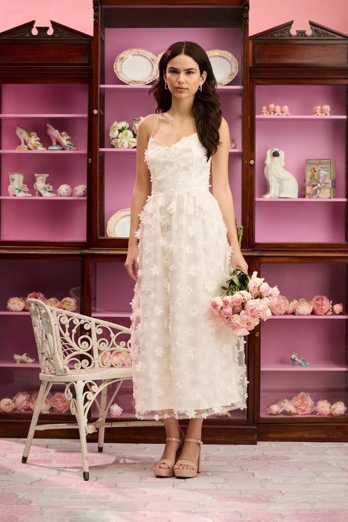 SAMPLE-Birdie Dress - Honey Floral