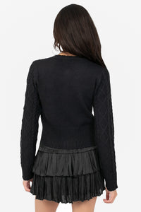 Lana Embroidered Heart Cardigan