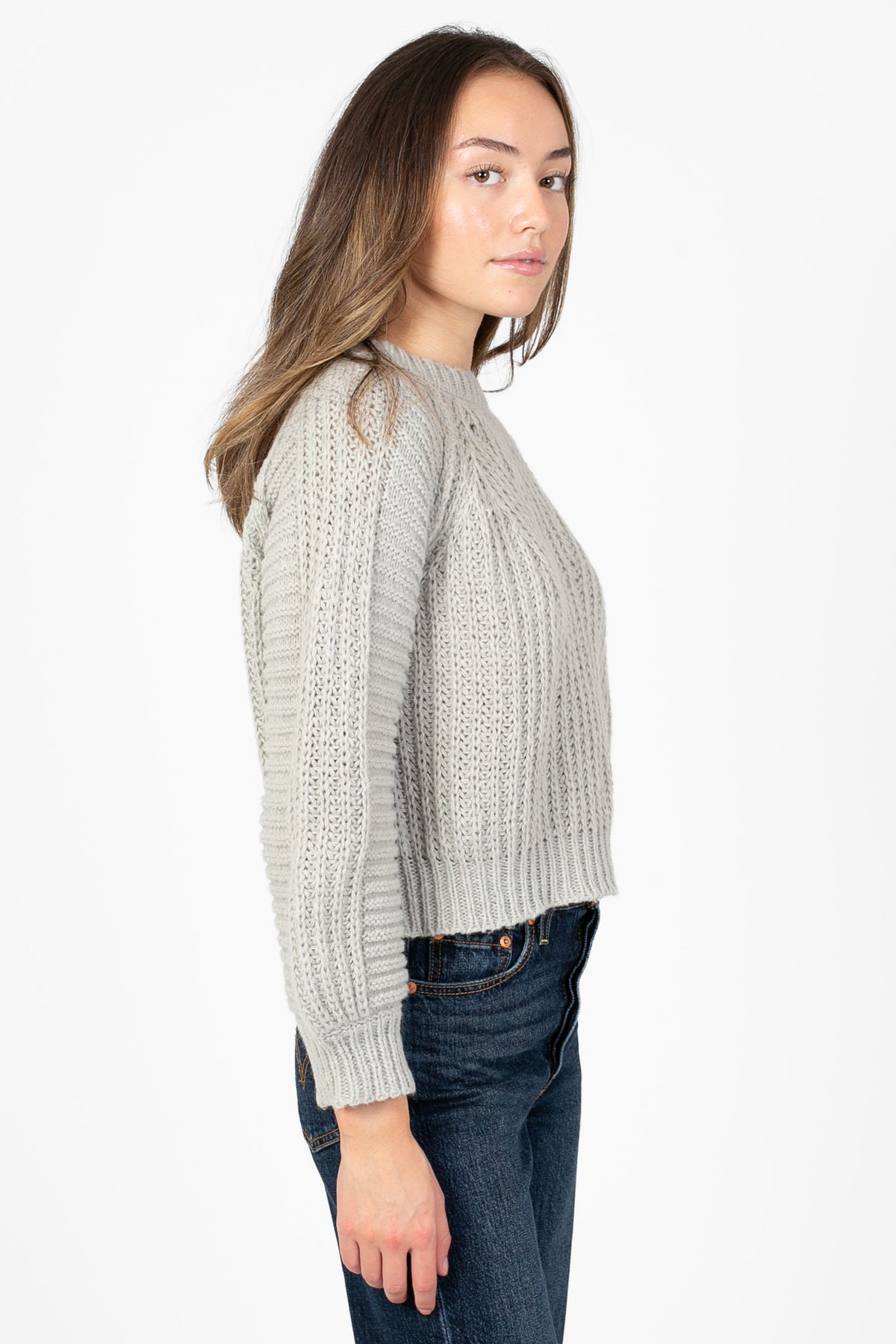 Adrienne Multi Knit Sweater - honey