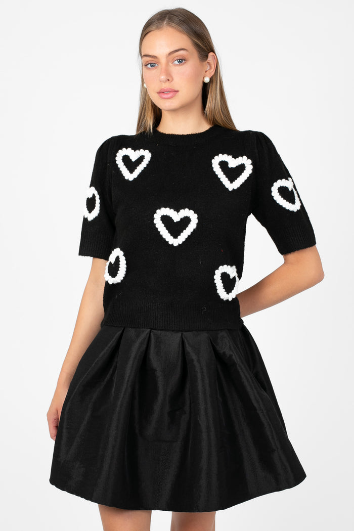 Pink Martini® Hart Sweater - honey