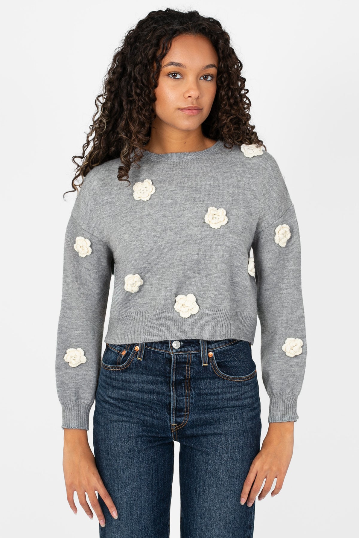 Pink Martini® Dahlia Sweater - honey