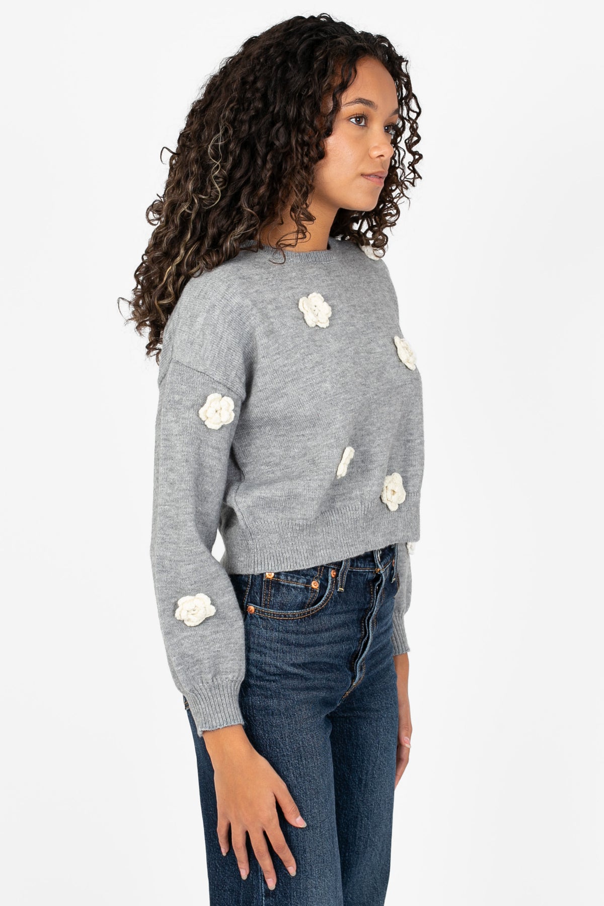 Pink Martini® Dahlia Sweater - honey