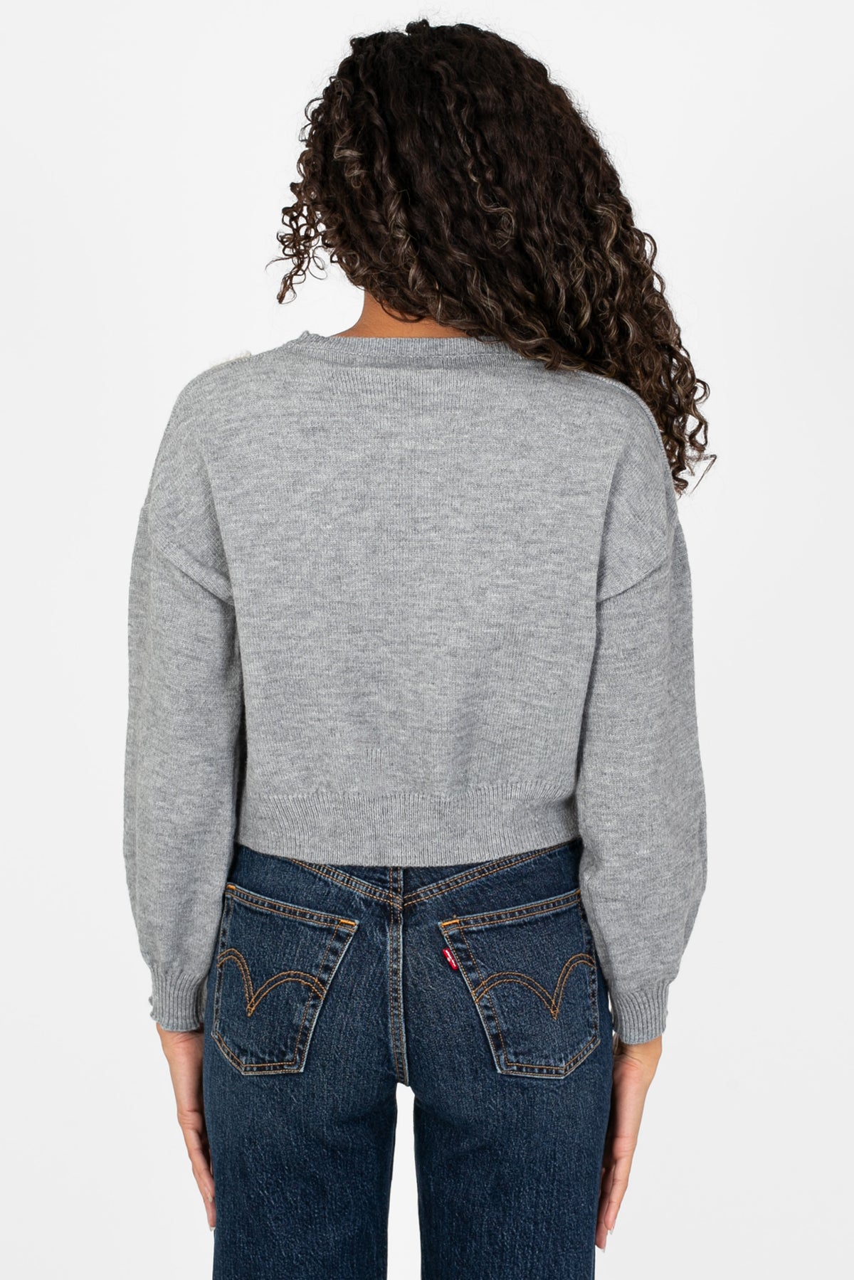 Pink Martini® Dahlia Sweater - honey