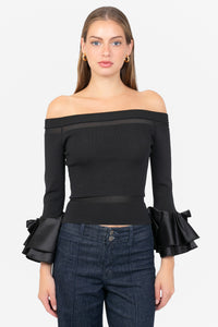 Presley Off The Shoulder Knit Sweater