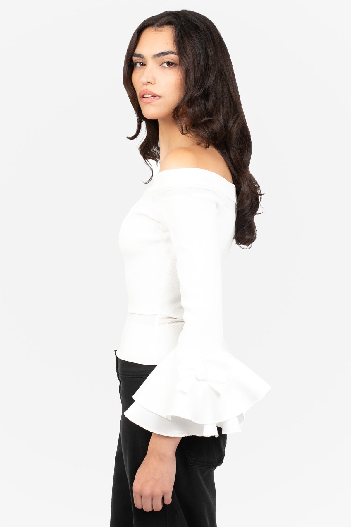 Presley Off The Shoulder Knit Sweater