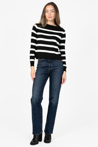 Emily Striped Sweater - honey