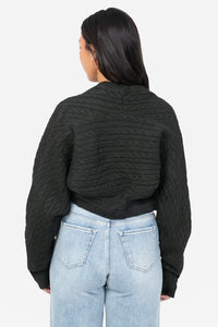 Lorenza Cable Knit Bolero