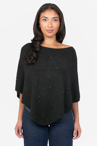Luelle Sparkle Knit Cape