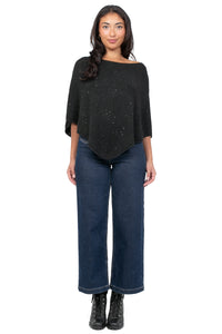 Luelle Sparkle Knit Cape