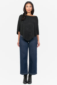 Luelle Sparkle Knit Cape