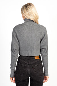 Laurel Turtleneck Cross Over Sweater