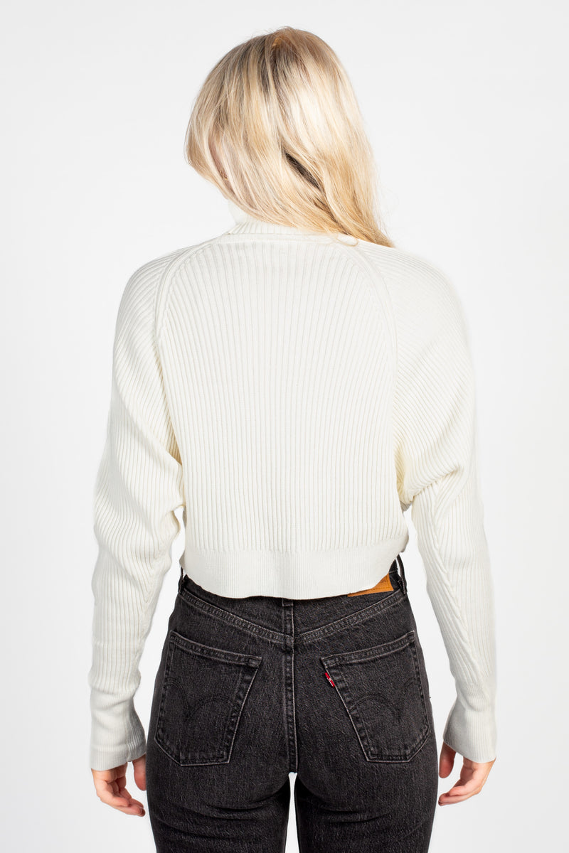 Laurel Turtleneck Cross Over Sweater