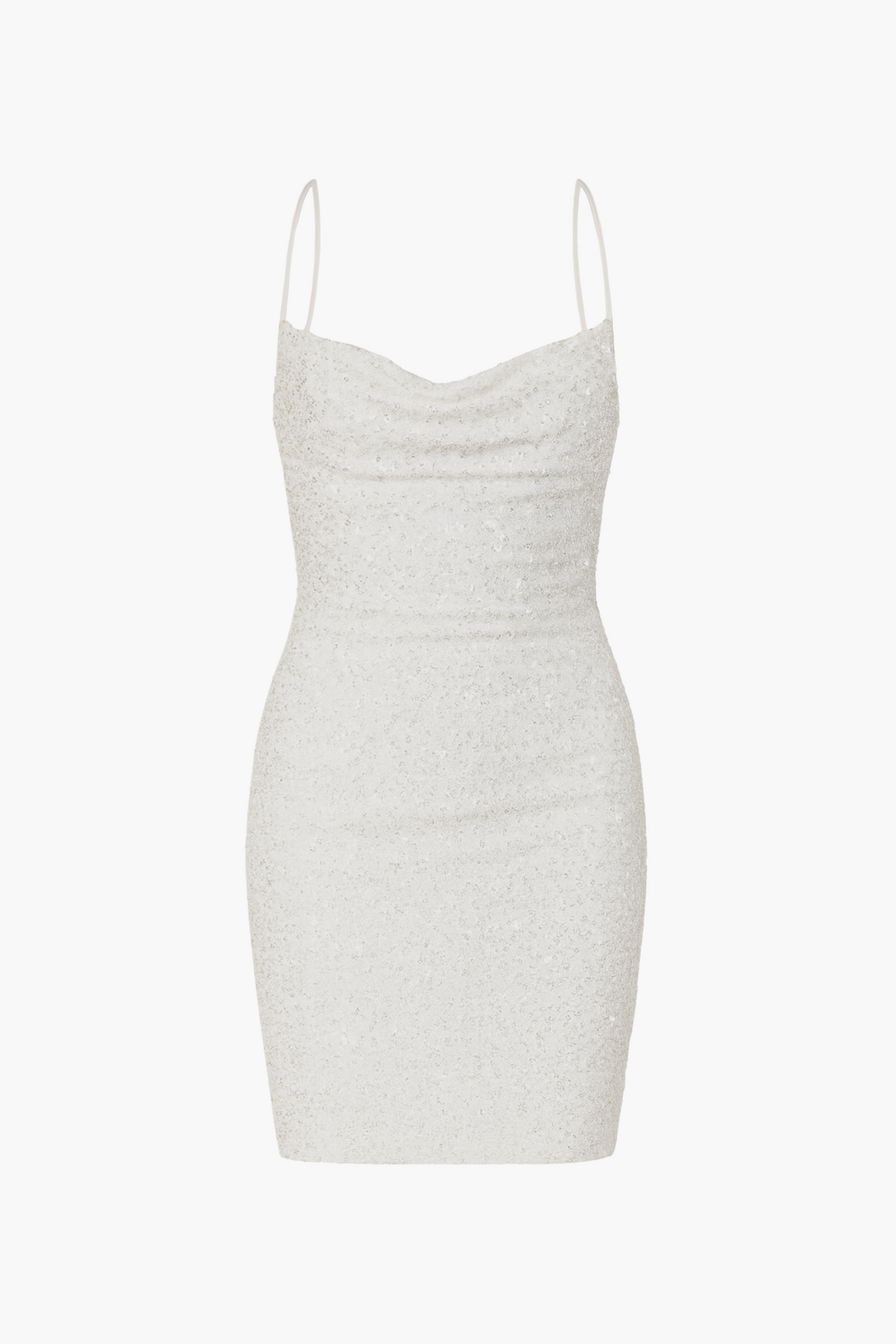 Romee Mesh Beaded Mini Dress - honey