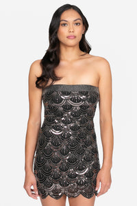 Seraphine Beaded Mini Dress