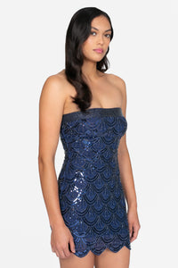 Seraphine Beaded Mini Dress