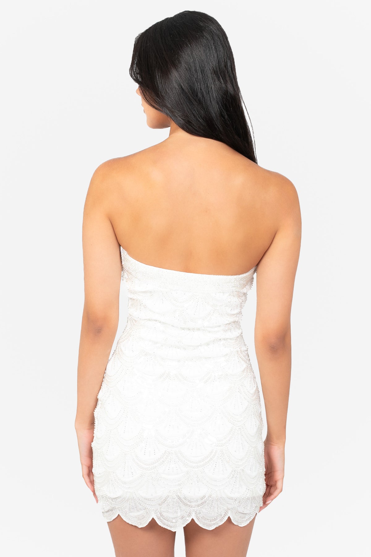 Seraphine Beaded Mini Dress