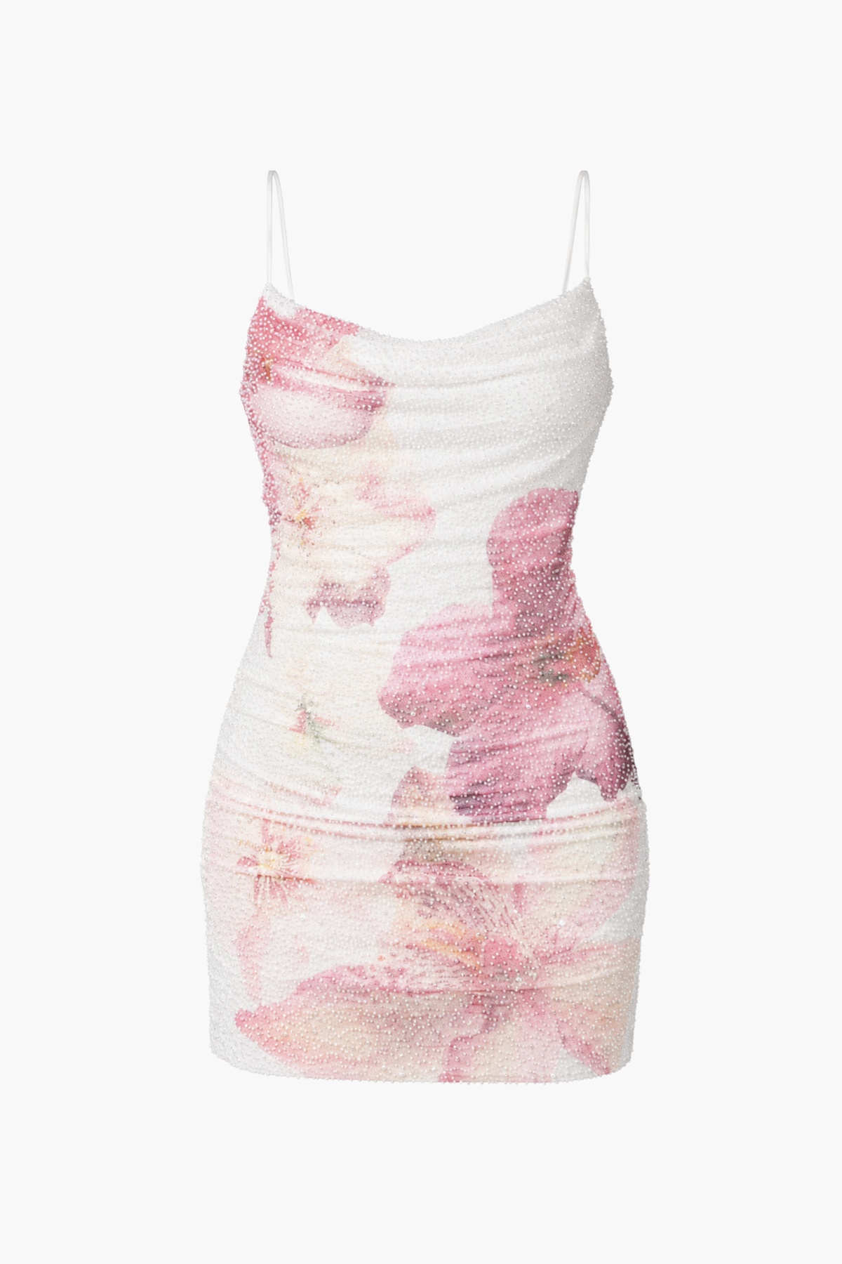 Bellini Beaded Floral Mini Dress